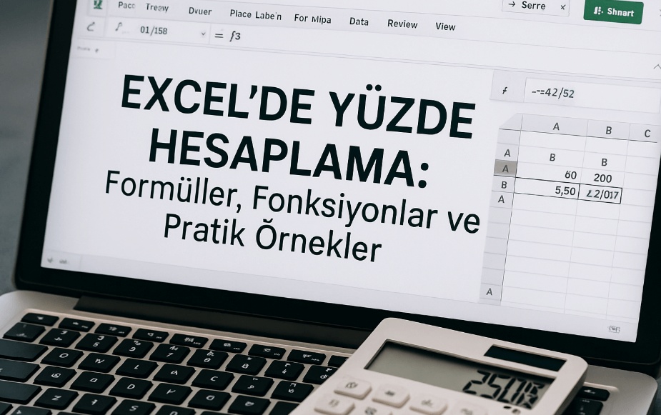 Excel'de Yüzde Hesaplama